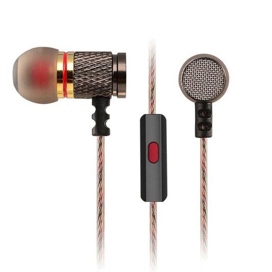 KZ EDR1 3.5mm Rear Mesh Design In-Ear Style Wire Control Earphone