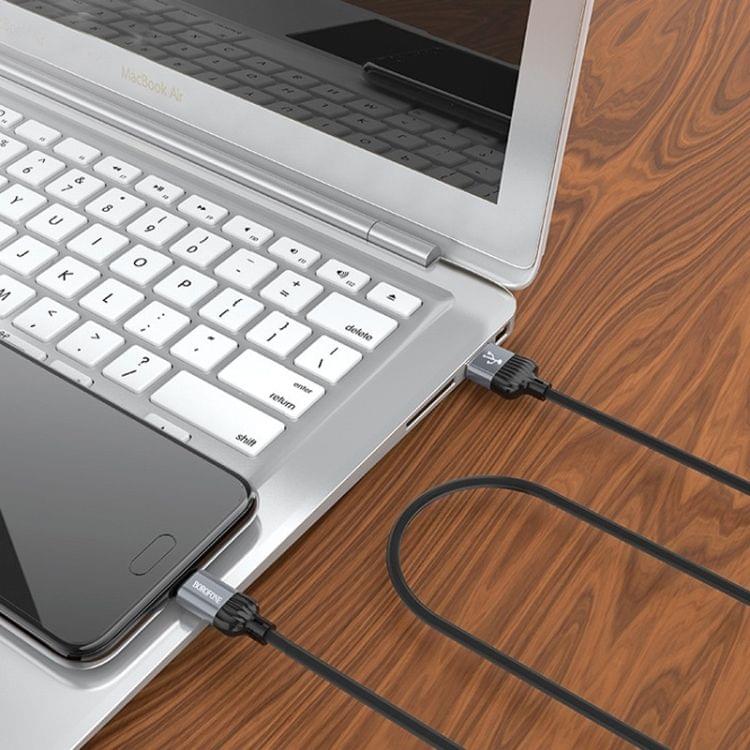 Borofone BX28 USB-C / Type-C to USB Dagnity Charging Data Cable for Galaxy S8 & S8+ / LG G6 / Huawei P10 & P10 Plus / Xiaomi Mi 6 & Max 2 and other Smartphones (Black)