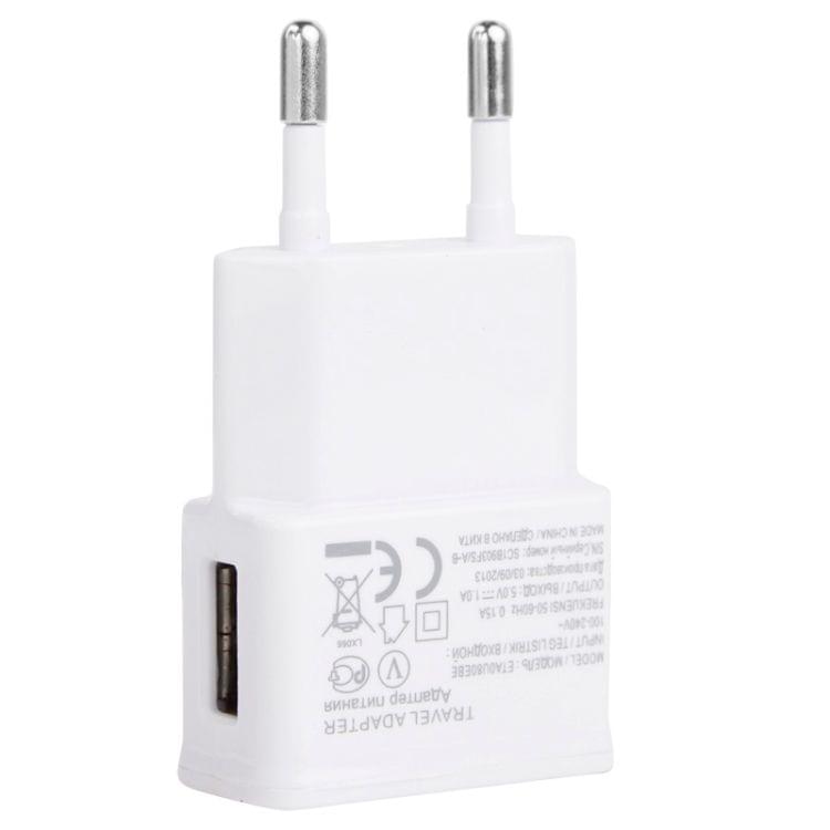5V 1A EU Plug USB Charger Adapter