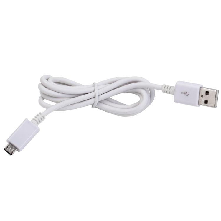2-Ports 5V 2.4A High Compatibility USB Quick Charger with Micro USB Data Charging Cable, EU Plug
