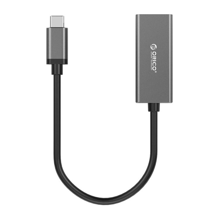 ORICO XC-R45 USB-C / Type-C to RJ45 Gigabit Ethernet LAN Network Adapter Cable, Total Length: 15cm