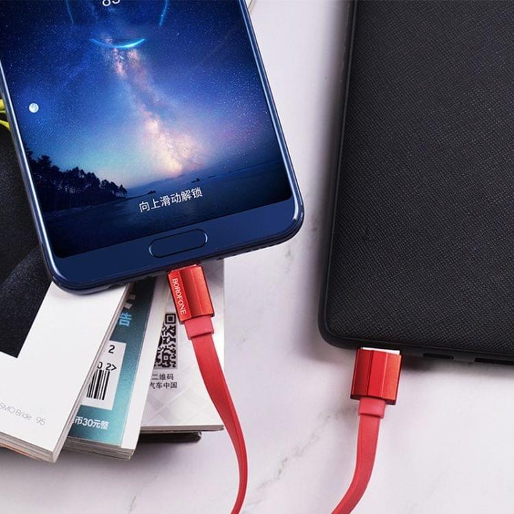 Borofone BU8 1.2m USB-C / Type-C to USB Charging & Data Cable (Red)