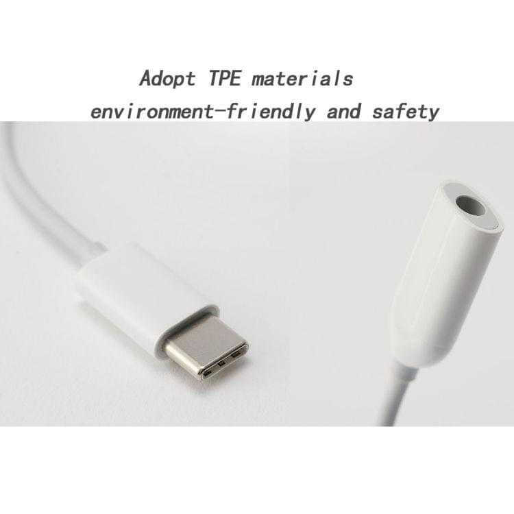 Original Xiaomi USB-C / Type-C to Audio Converter Adapter Cable, Cable Length: 9 cm