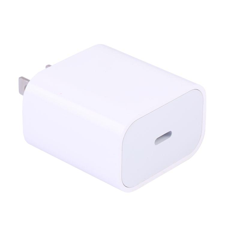Type-C / USB-C PD Quick Charger Power Adapter, US Plug (White)