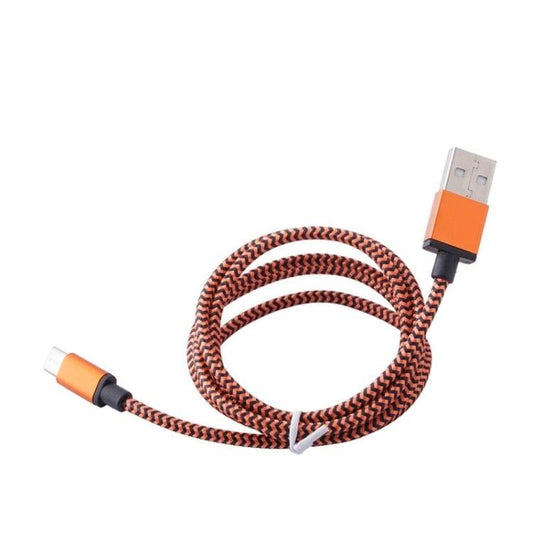 1m Woven Style Micro USB to USB 2.0 Data / Charger Cable