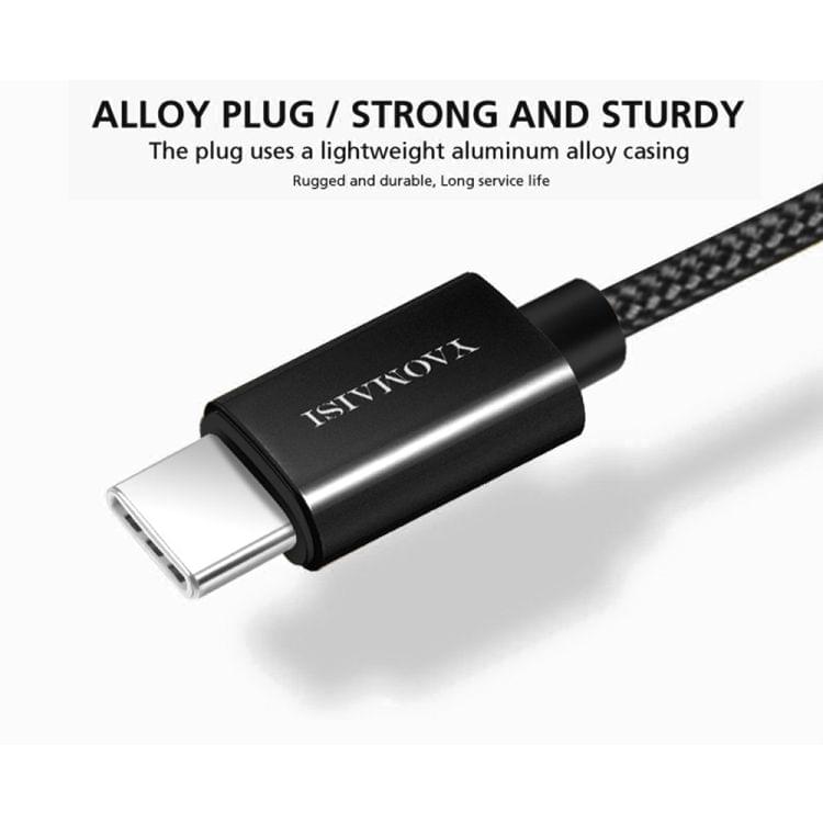 YAOMAISI Q16 10cm 3.5mm Audio Female to USB-C / Type-C Male Adapter Converter