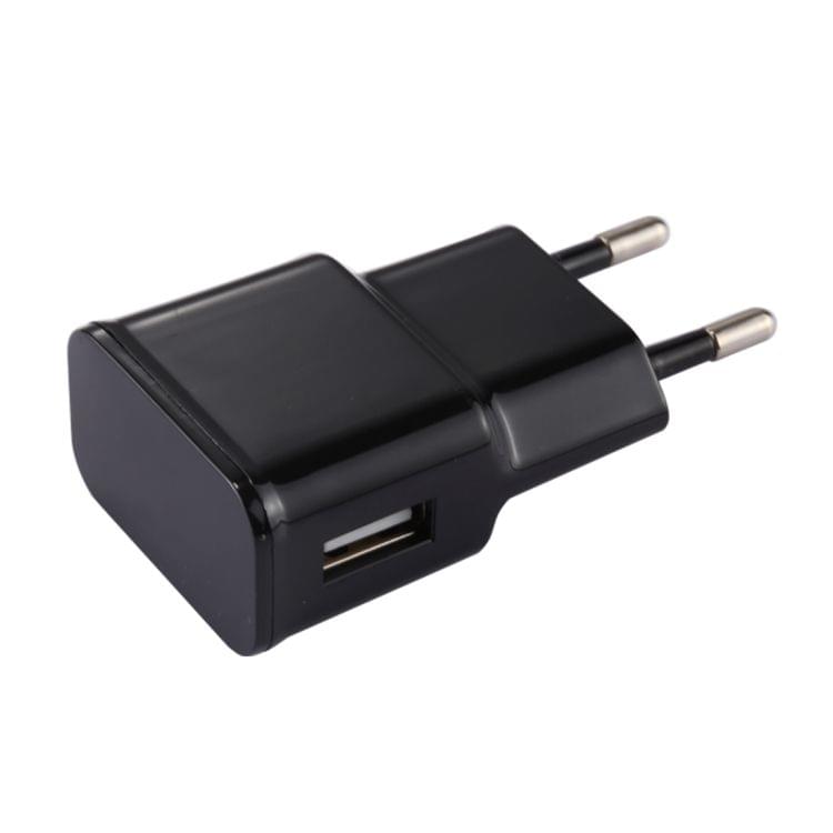 5V 2.1A Intelligent Identification USB Charger with 1m USB to Micro USB Charging Cable, EU Plug