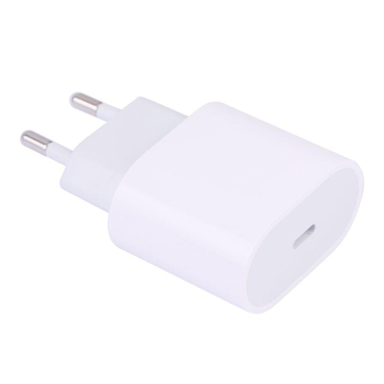 Type-C / USB-C PD Quick Charger Power Adapter, EU Plug (White)