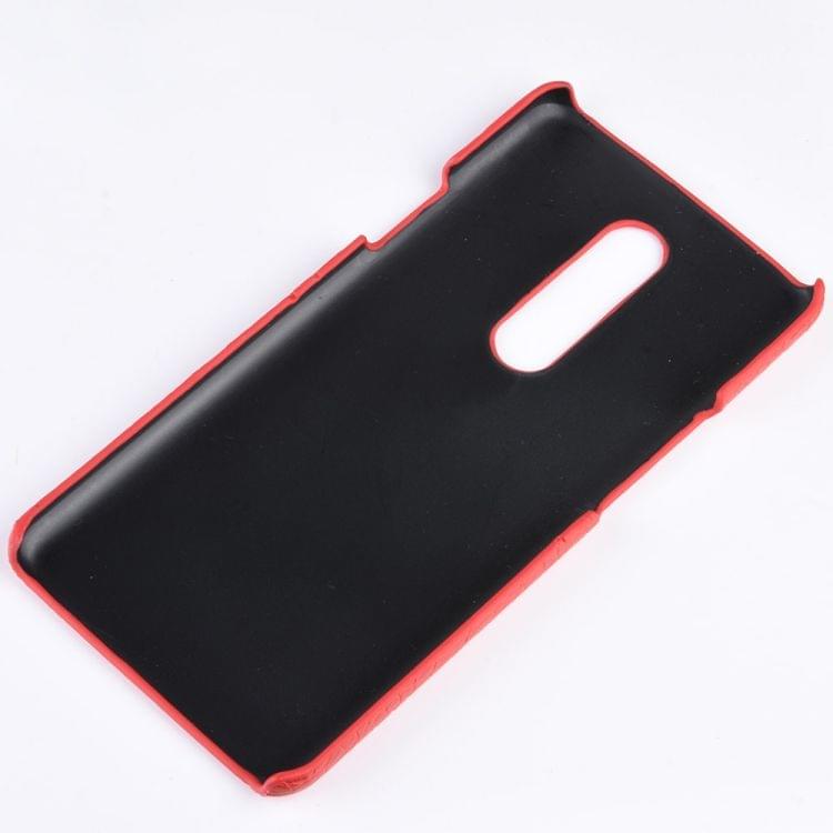Shockproof Crocodile Texture PC + PU Case for OnePlus 7 Pro(White)