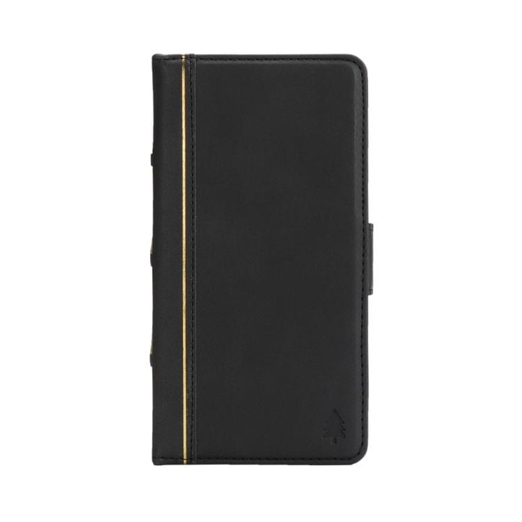 Bible Style Business Horizontal Flip Leather Case for OnePlus 6, with Card Slots & Photo Frame & Holder & Wallet (Black)