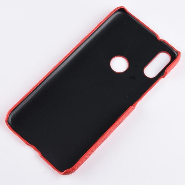 Shockproof Crocodile Texture PC + PU Case for Xiaomi Redmi Note 7 (Black)
