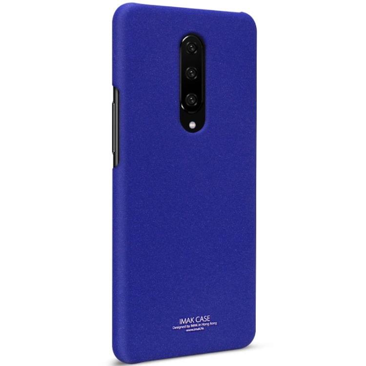 IMAK Matte Touch Cowboy PC Case for OnePlus 7 Pro(Blue)