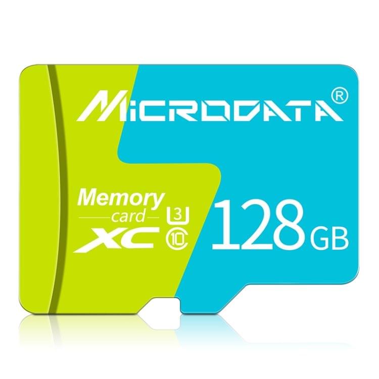 MICRODATA 128GB U3 Blue and Green TF(Micro SD) Memory Card