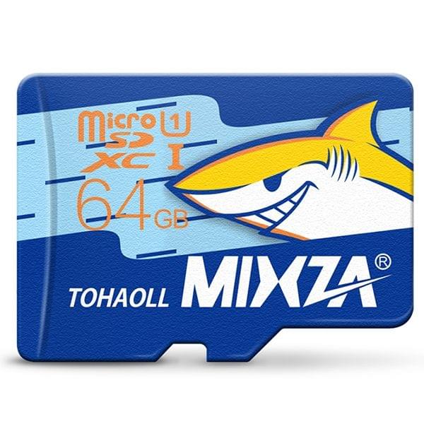 MIXZA 64GB High Speed Class10 Ocean TF(Micro SD) Memory Card