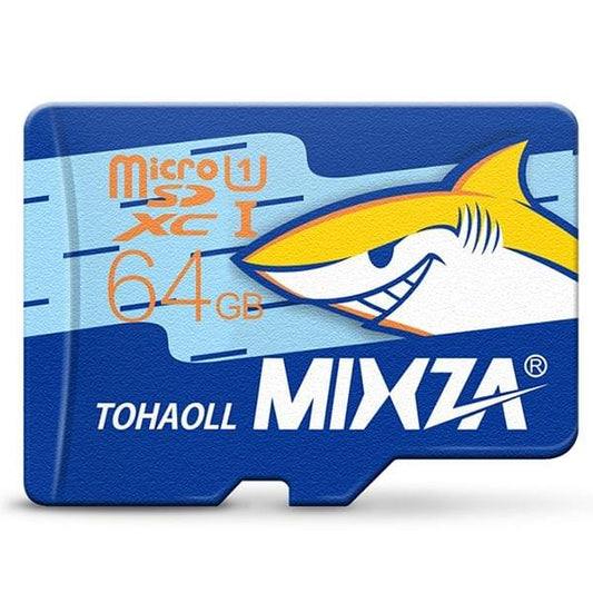 MIXZA 64GB High Speed Class10 Ocean TF(Micro SD) Memory Card