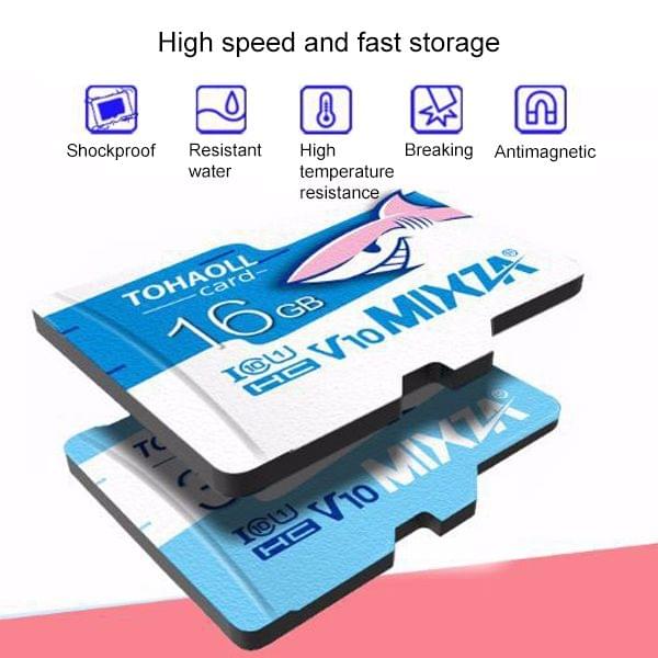 MIXZA 64GB High Speed Class10 Ocean TF(Micro SD) Memory Card