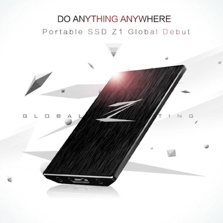 Netac Z1 256G USB3.0 Metal Ultra-thin Portable Hard Disk Mobile Solid State Drive