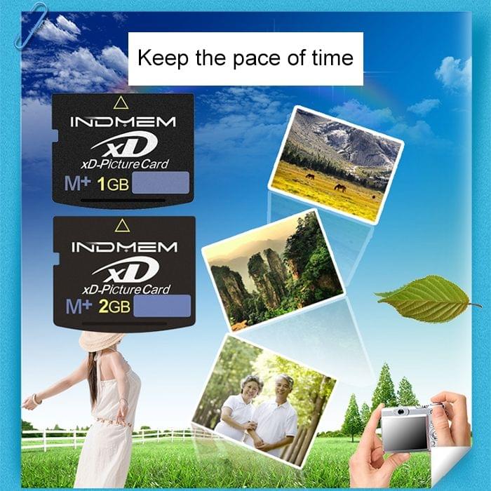 INDMEM 1GB M+ XD-Picture Card for Olympus Fuji Old Digital Camera