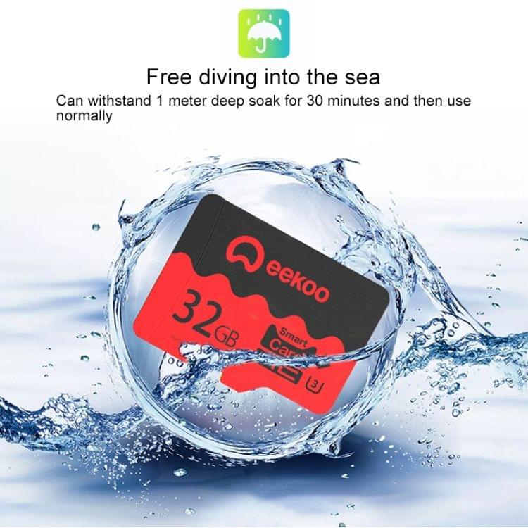 eekoo 32GB U3 TF(Micro SD) Memory Card, Minimum Write Speed: 30MB / s, Flagship Version