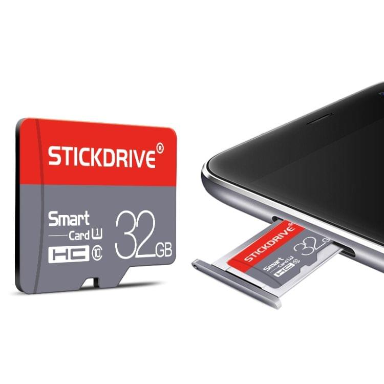 STICKDRIVE 64GB U3 Red and Grey TF(Micro SD) Memory Card