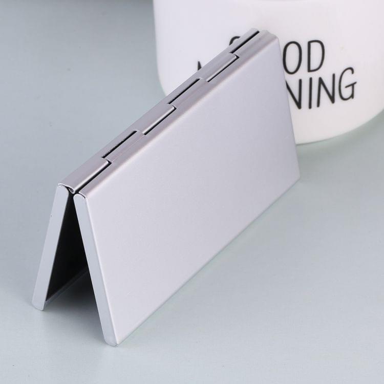 13 in 1 Memory Card Aluminum Alloy Protective Case Box for SD + 10 TF + 2 Mini SD Cards (Silver)