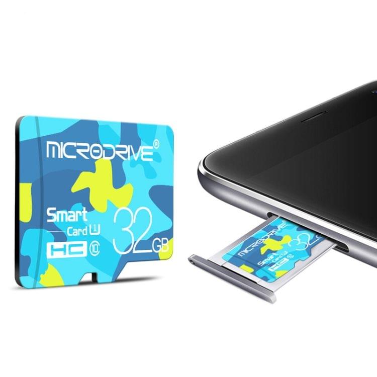 MICRODRIVE 16GB U1 Camouflage TF(Micro SD) Memory Card