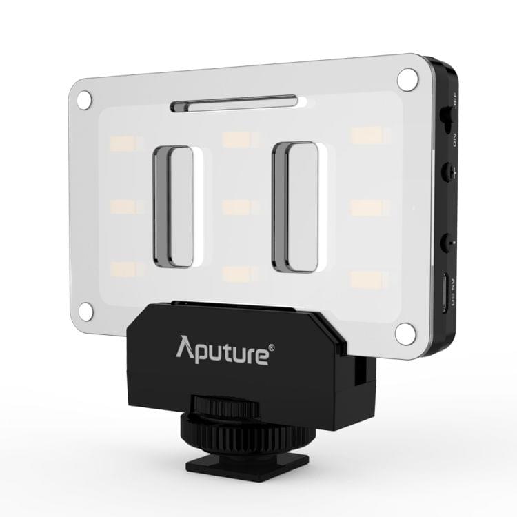 Aputure Amaran AL-M9 Mini TLCI/CRI 95+ LED Video Light on-Camera Photography Lighting Fill Light for Canon, Nikon, Sony, DSLR Camera