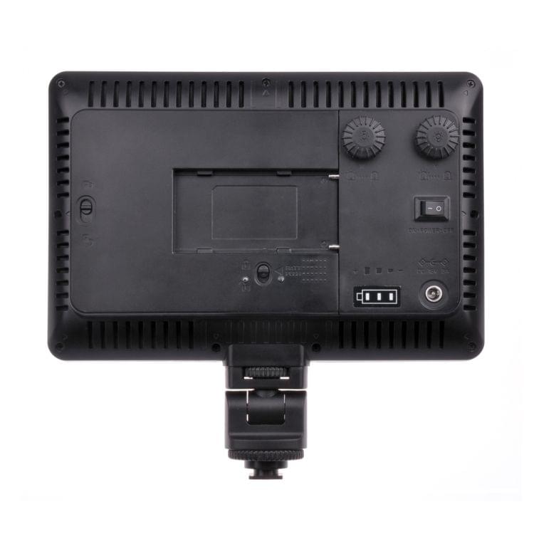 HD-360II 180 White Light + 180 Warm White Light LED Video Light on-Camera Photography Lighting Fill Light for Canon, Nikon, DSLR Camera with 3 Filter Plates & Remote Control