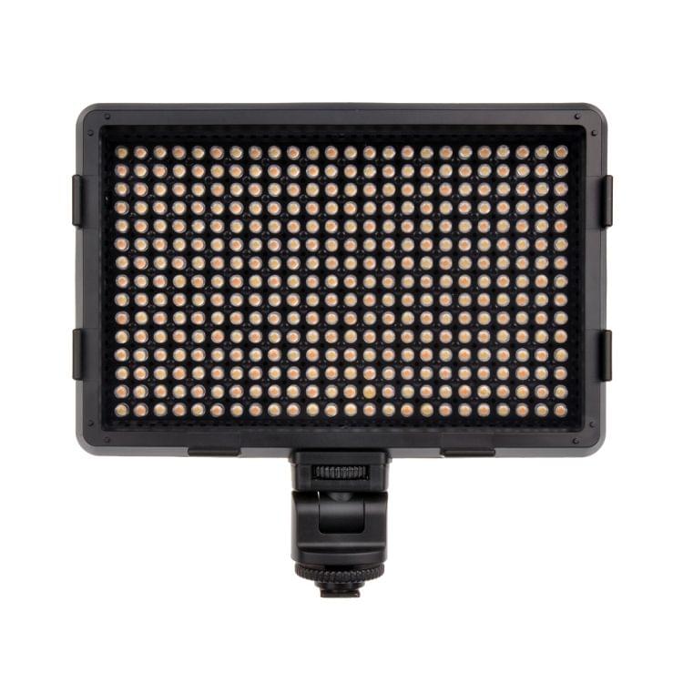 HD-360II 180 White Light + 180 Warm White Light LED Video Light on-Camera Photography Lighting Fill Light for Canon, Nikon, DSLR Camera with 3 Filter Plates & Remote Control