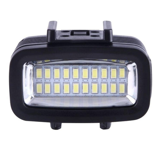 SL-100 Waterproof 6W 5500K 700LM LED Camera Camcorder Video Fill Light Photography Lamp with 20 LEDs