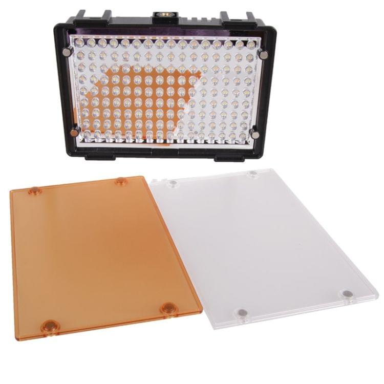 DOF 200 LEDs Video Light / Headlight Wedding Photography Lights / Interview Fill Light Lamp for SLR Camera  (C200S)(Black)