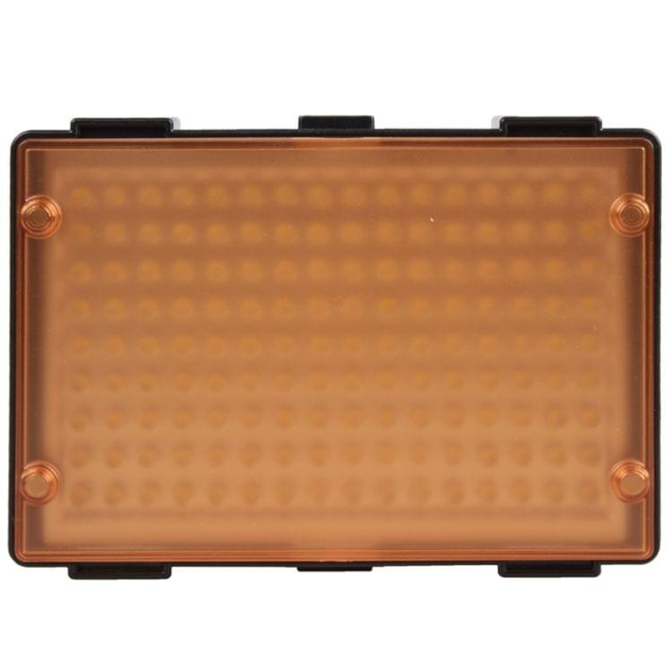 DOF 200 LEDs Video Light Wedding Photography Lights News Lamp Camera Fill Light Outdoor Photo Light (C200)(Black)