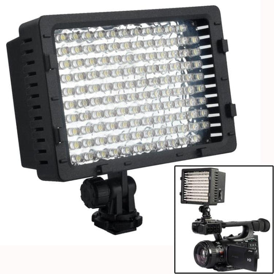 126-LED Video Light with 2 Filters for Camera / Video Camcorder (CN-126)(Black)