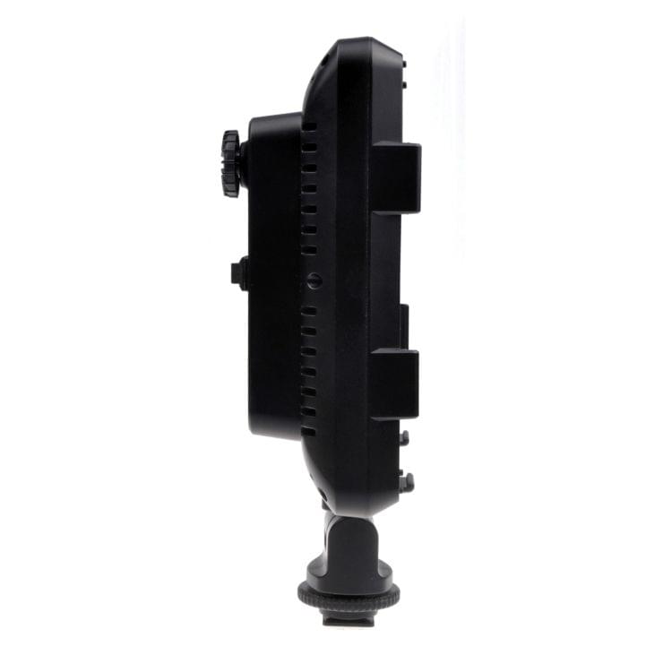 HD-360 White Light LED Video Light on-Camera Photography Lighting Fill Light for Canon, Nikon, DSLR Camera with 3 Filter Plates & Remote Control