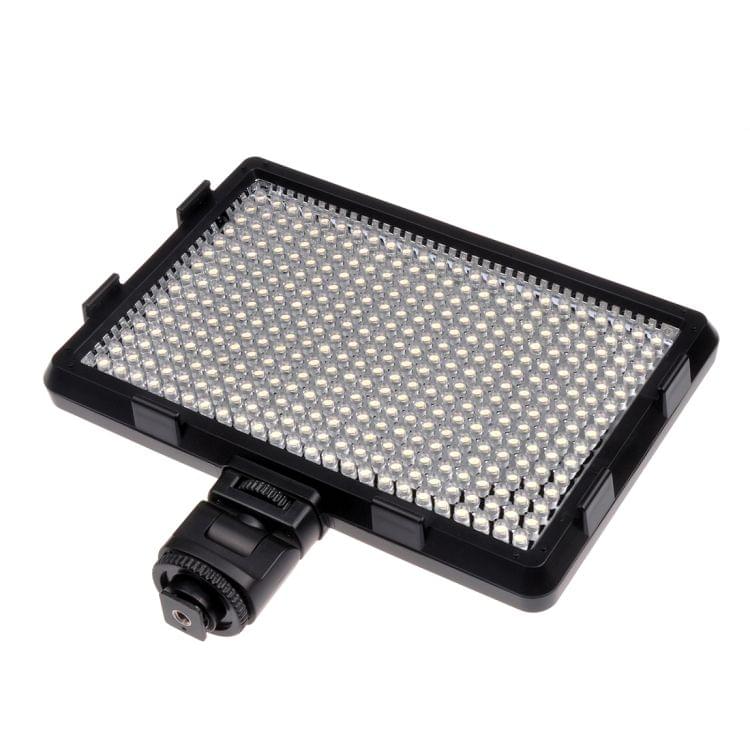 HD-360 White Light LED Video Light on-Camera Photography Lighting Fill Light for Canon, Nikon, DSLR Camera with 3 Filter Plates & Remote Control