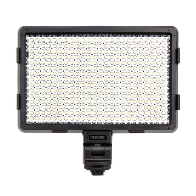 HD-360 White Light LED Video Light on-Camera Photography Lighting Fill Light for Canon, Nikon, DSLR Camera with 3 Filter Plates & Remote Control