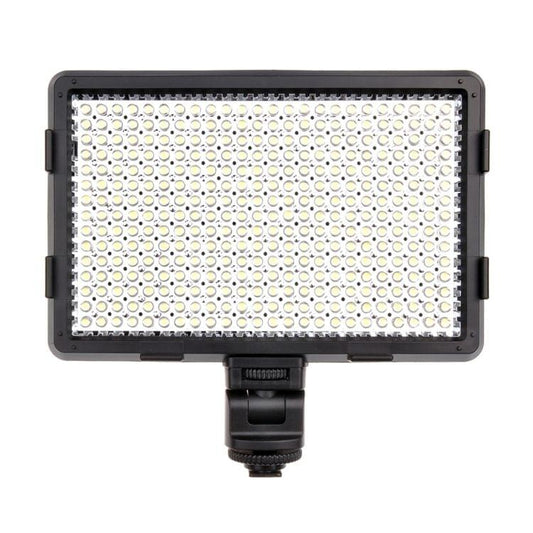 HD-360 White Light LED Video Light on-Camera Photography Lighting Fill Light for Canon, Nikon, DSLR Camera with 3 Filter Plates & Remote Control
