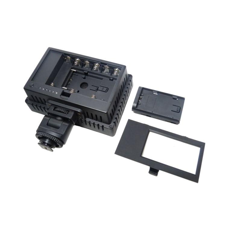 HD-126 White Light LED Video Light on-Camera Photography Lighting Fill Light for Canon, Nikon, DSLR Camera with 3 Filter Plates