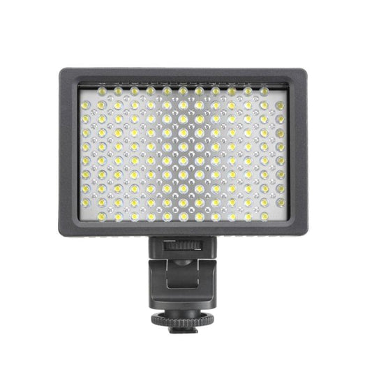 HD-126 White Light LED Video Light on-Camera Photography Lighting Fill Light for Canon, Nikon, DSLR Camera with 3 Filter Plates
