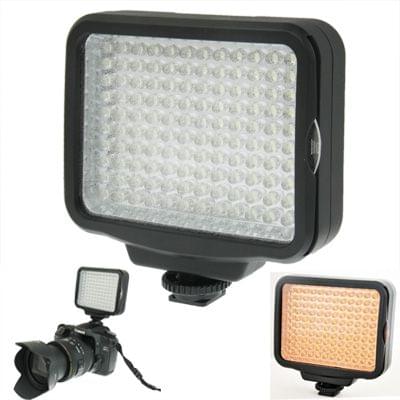 LED-5009 120 LED Video Light with Soft Sheets & a Yellow Filters and 7.4V 6600mAh Sony NP-F970 li-ion Battery for Camera / Video Camcorder