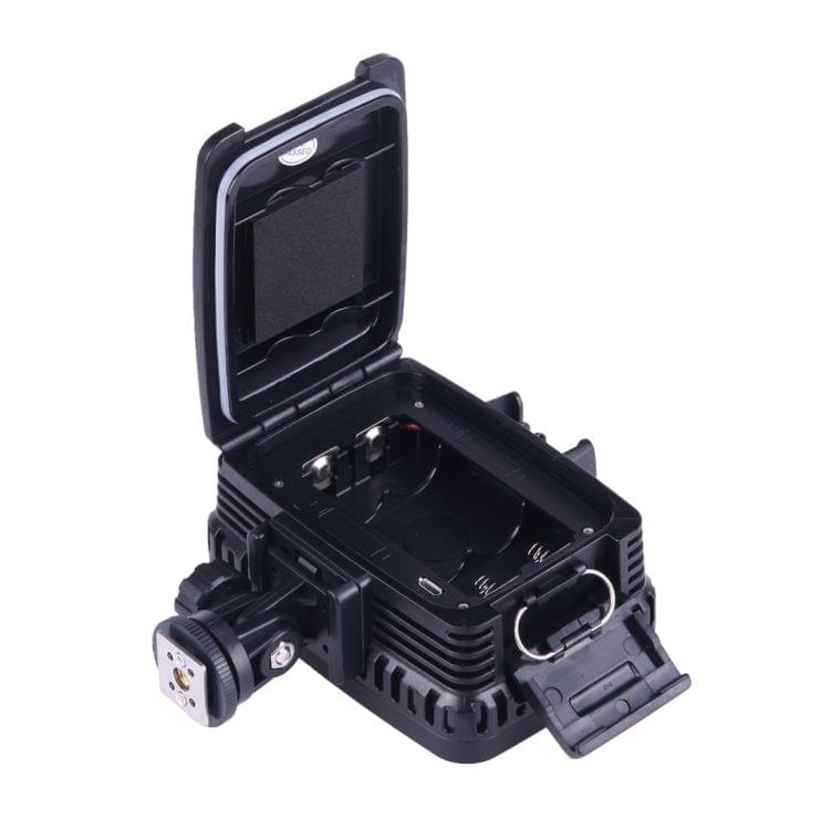 SL-101 Waterproof 12W 5500-6000K 1800LM LED Camera Camcorder Video Fill Light Photography Lamp with 60 LEDs