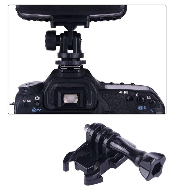 SL-101 Waterproof 12W 5500-6000K 1800LM LED Camera Camcorder Video Fill Light Photography Lamp with 60 LEDs