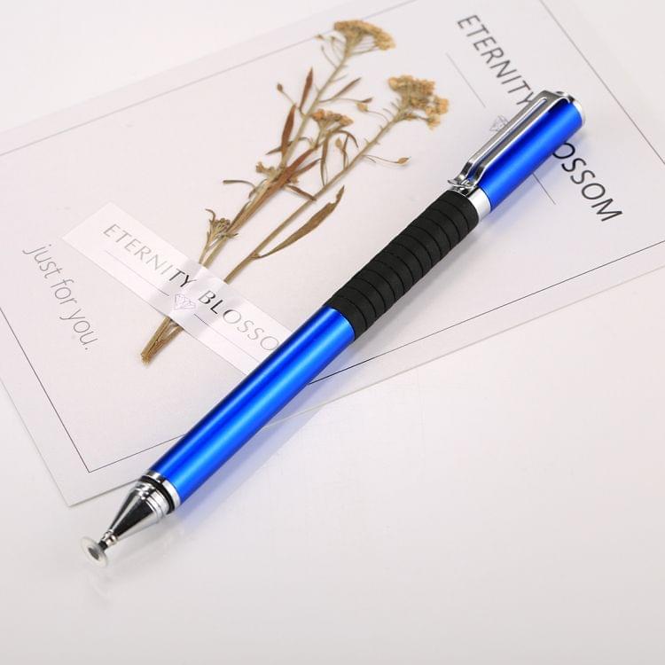 Universal 2 in 1 Multifunction Round Thin Tip Capacitive Touch Screen Stylus Pen
