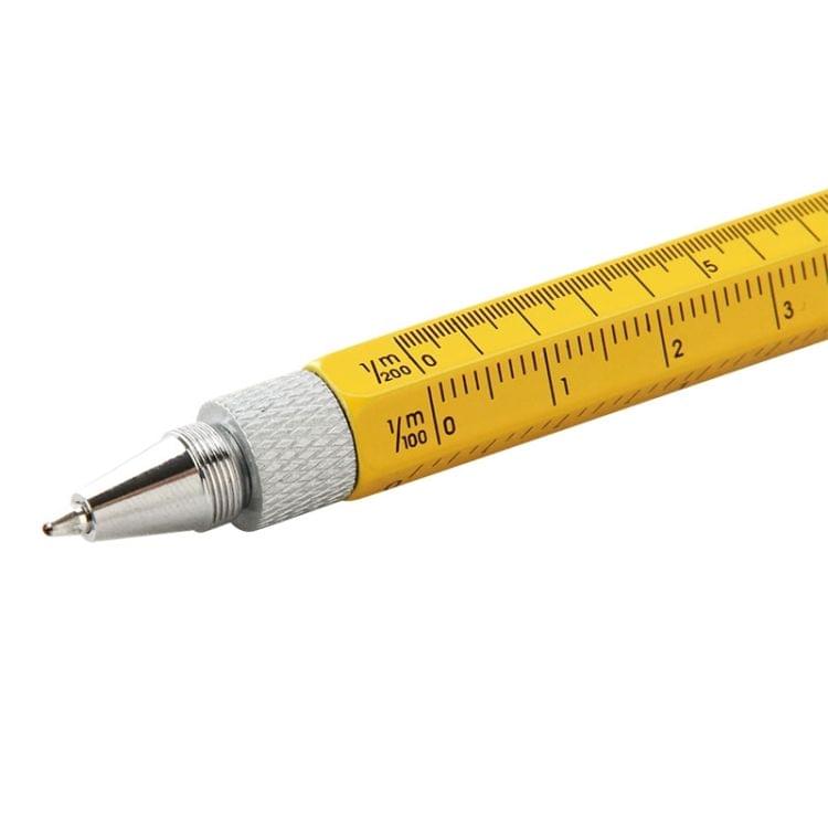 Multi-functional 6 in 1 Professional Stylus Pen for iPhone 6 & 6 Plus, iPhone 5 & 5S & 5C, iPad Air 2 / iPad Air / iPad mini / mini with Retina Display and All Capacitive Touch Screen(Orange)