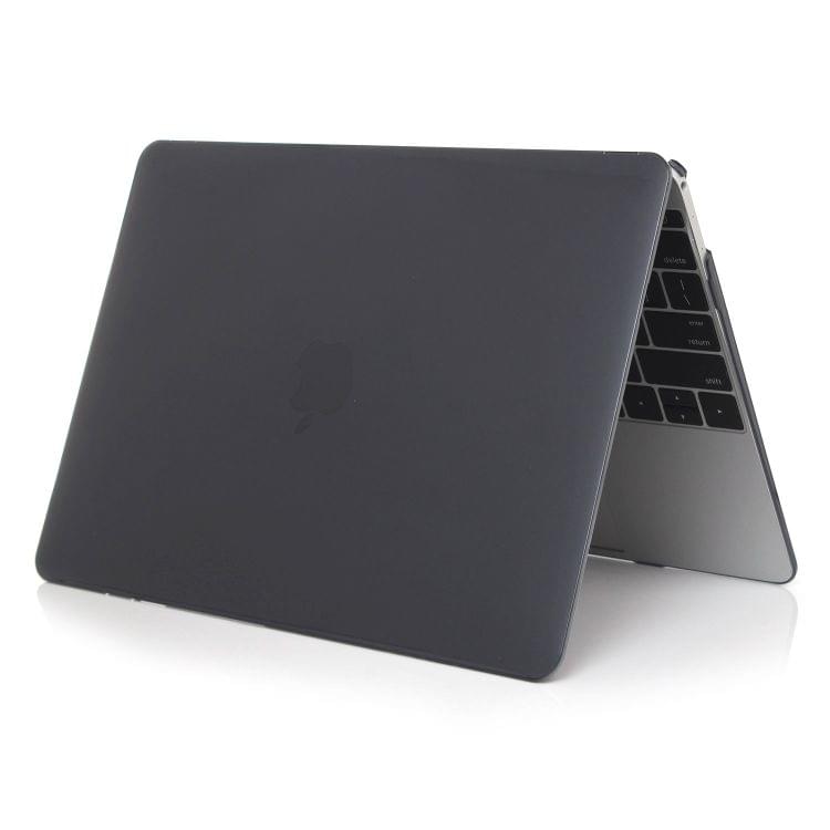 Laptop Crystal Style Protective Case for MacBook Air 13.3 inch A1932 (2018)(Black)
