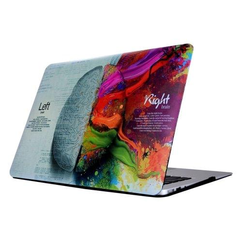 For Macbook Pro Retina 13.3 inch (Late 2013 - 2014) A1245 & A1502 / ME865 / ME864 / ME866 / MGX72 / MGX82 Left Brain Right Brain Pattern Laptop Water Decals PC Protective Case