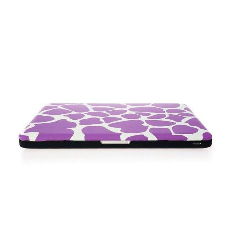 Sika Deer Texture Frosted Hard Plastic Protective Case for Macbook Pro 13.3 inch (Purple)