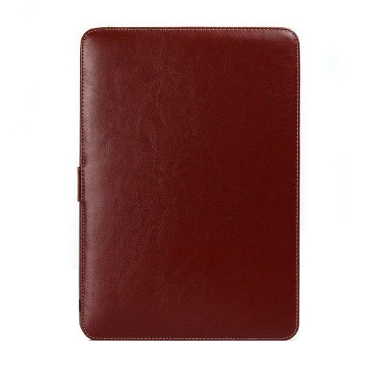 For 2016 New Macbook Pro 15.4 inch A1707 Laptop Crazy Horse Texture Horizontal Flip Leather Case(Coffee)