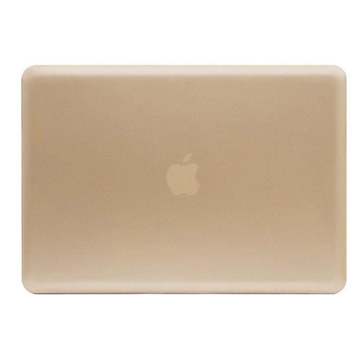 Frosted Hard Plastic Protection Case for Macbook Pro 13.3 inch(Gold)