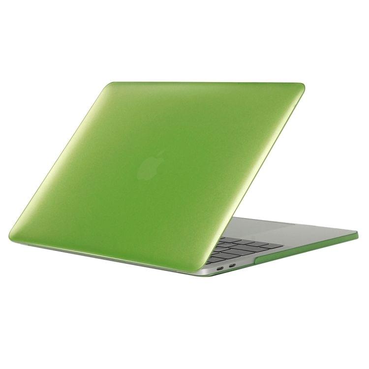 For 2016 New Macbook Pro 13.3 inch A1706 & A1708 Laptop PC + Metal Oil Surface Protective Case (Green)
